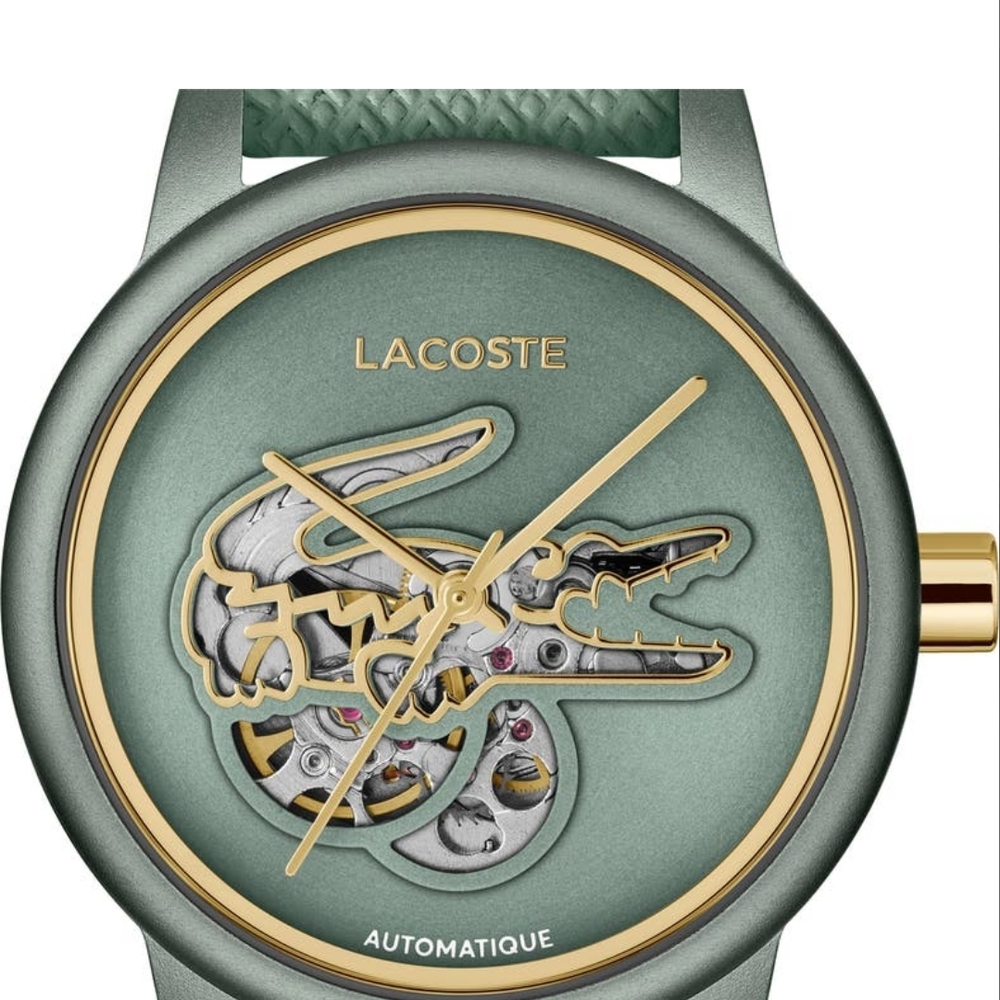 Lacoste Green and Gold Automatic Watch